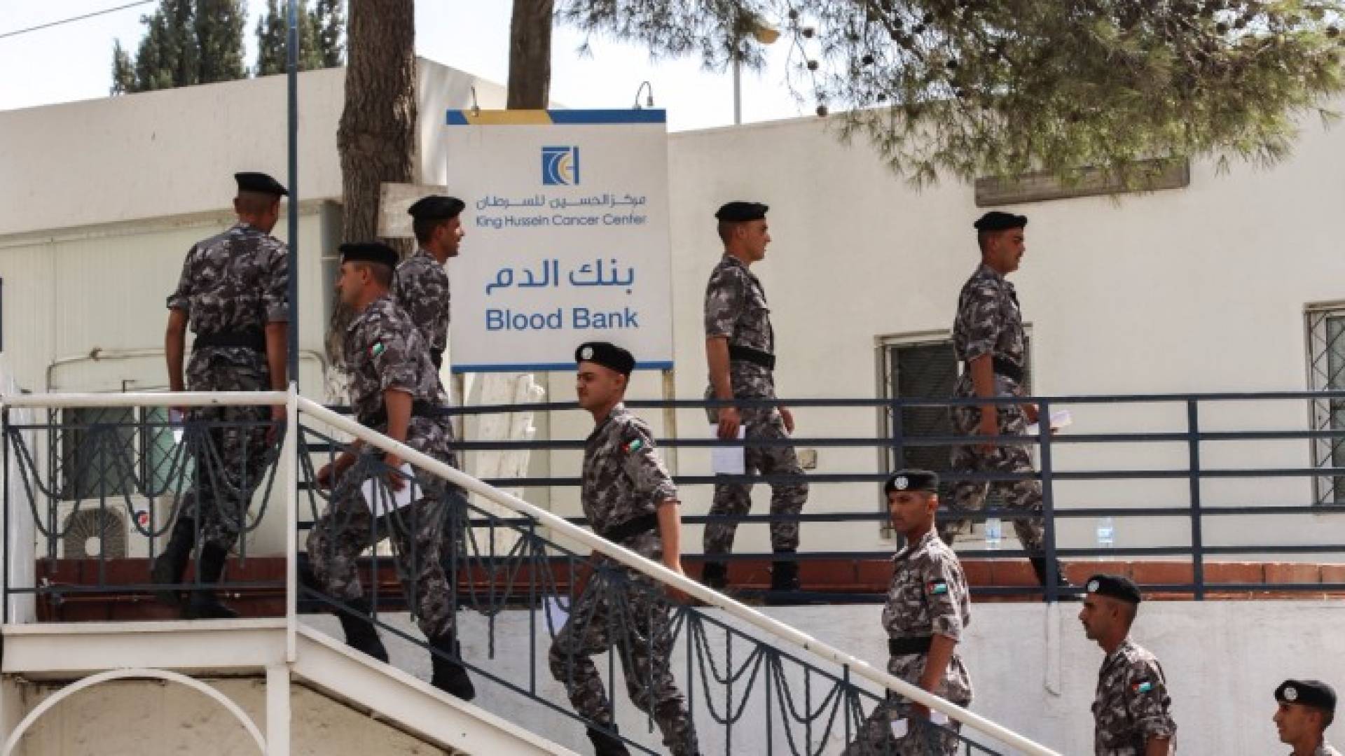 أفراد من قوات الدرك الاردني