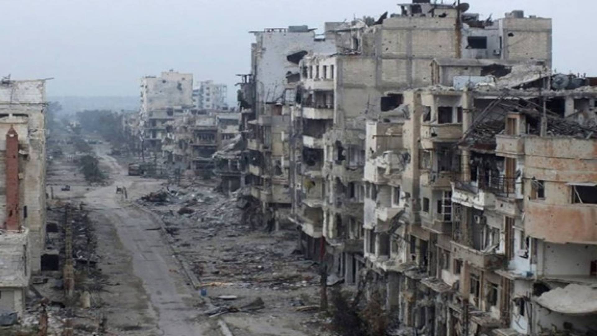 جانب من الدمار في سوريا