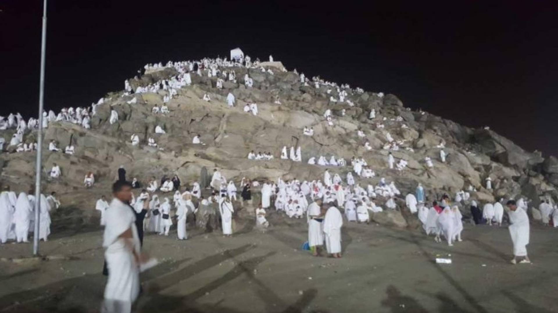جبل الرحمة بصعيد عرفات 