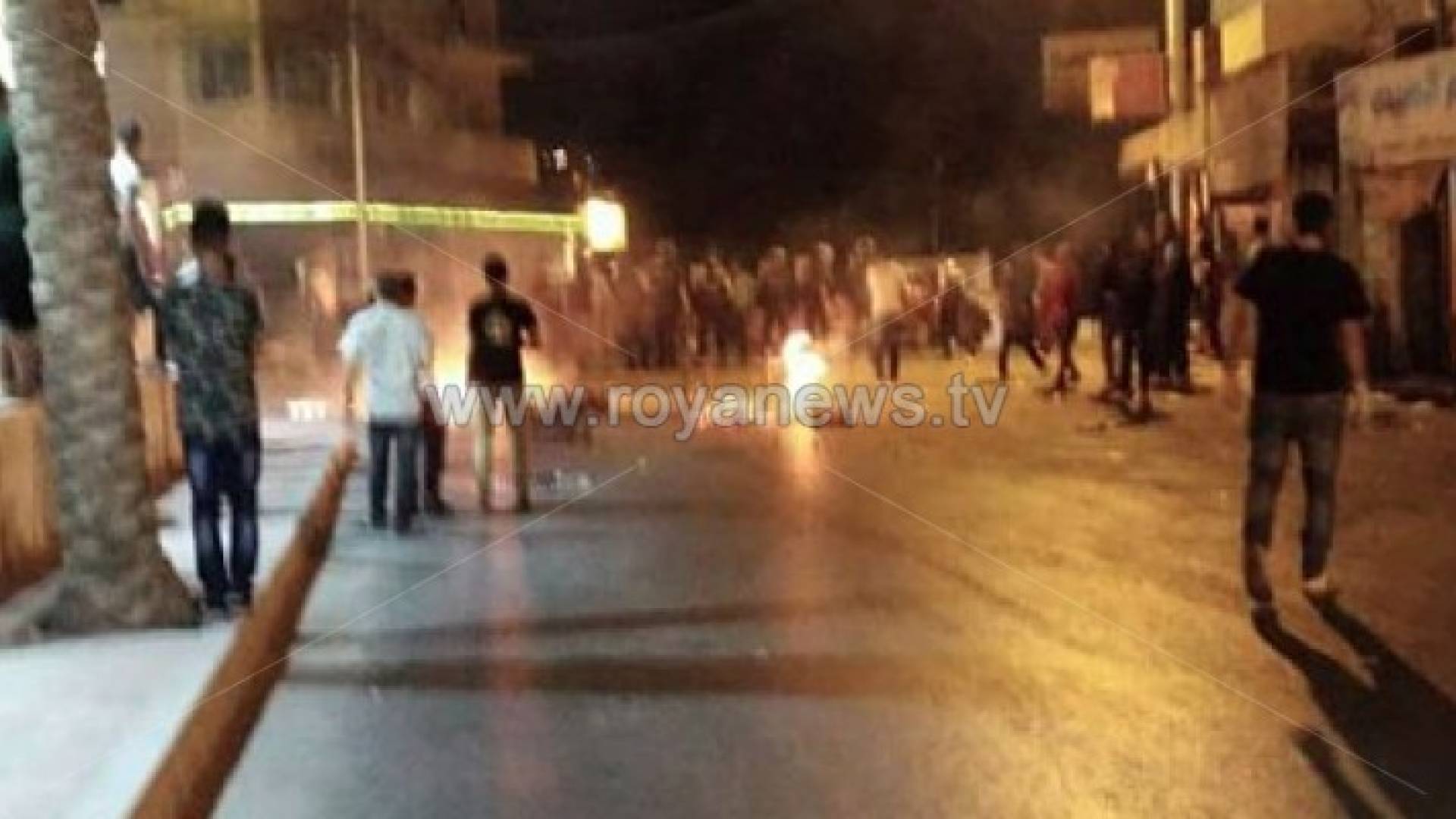 أعمال شغب في جرش بعد دهس طفل