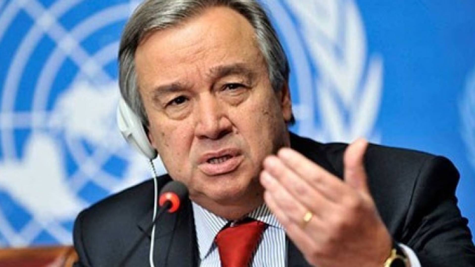 الامين العام للامم المتحدة انطونيو غوتيريس