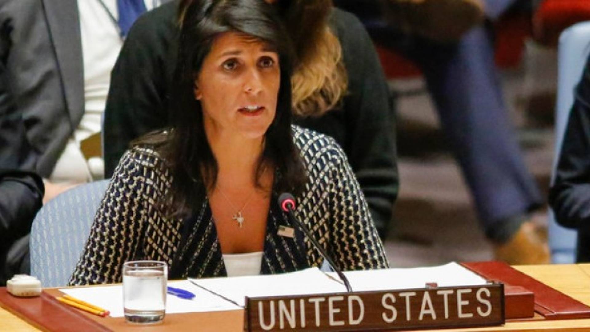 نيكي هيلي مندومبة الولايات المتحدة لدى الأمم المتحدة