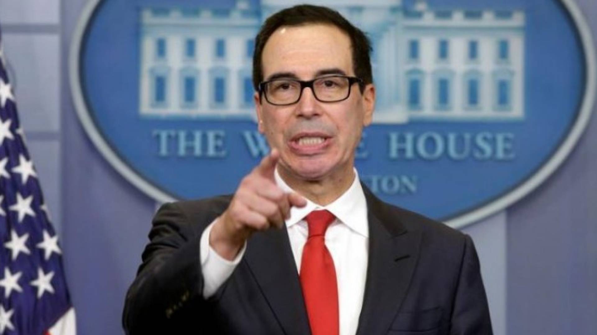 وزير الخزانة الأمريكي ستيفن منوتشين