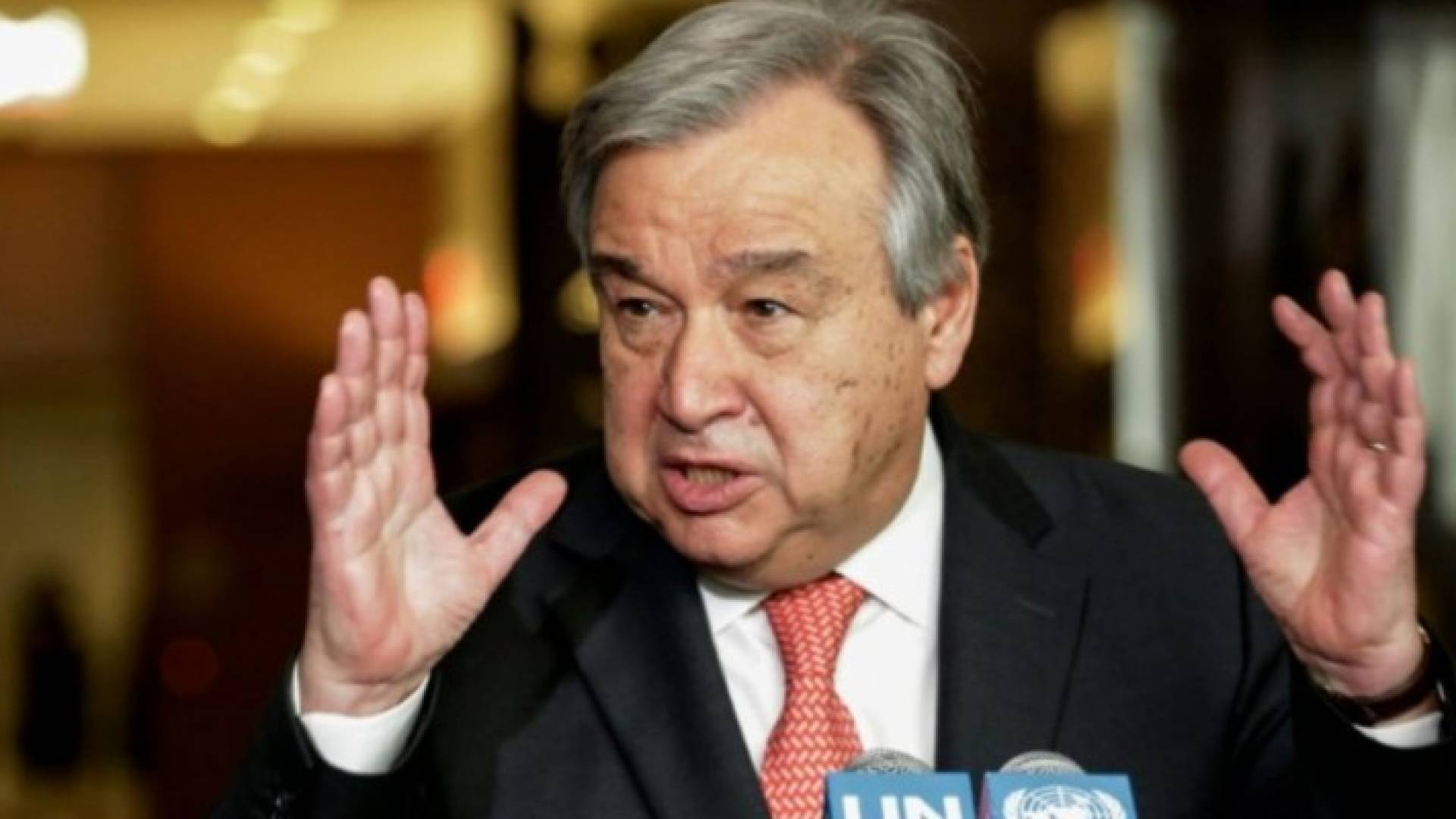 الأمين العام للأمم المتحدة انطونيو غوتيريش