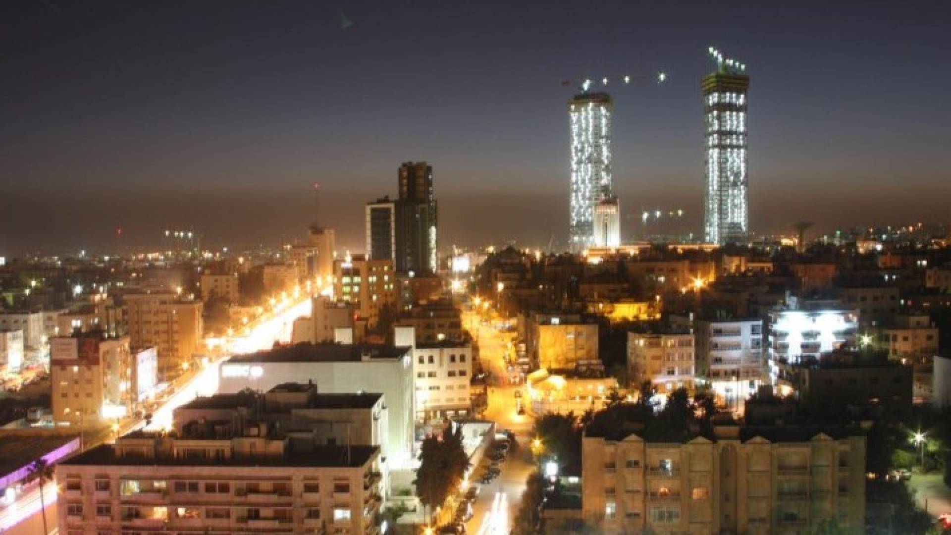 منظر عام للعاصمة عمان 