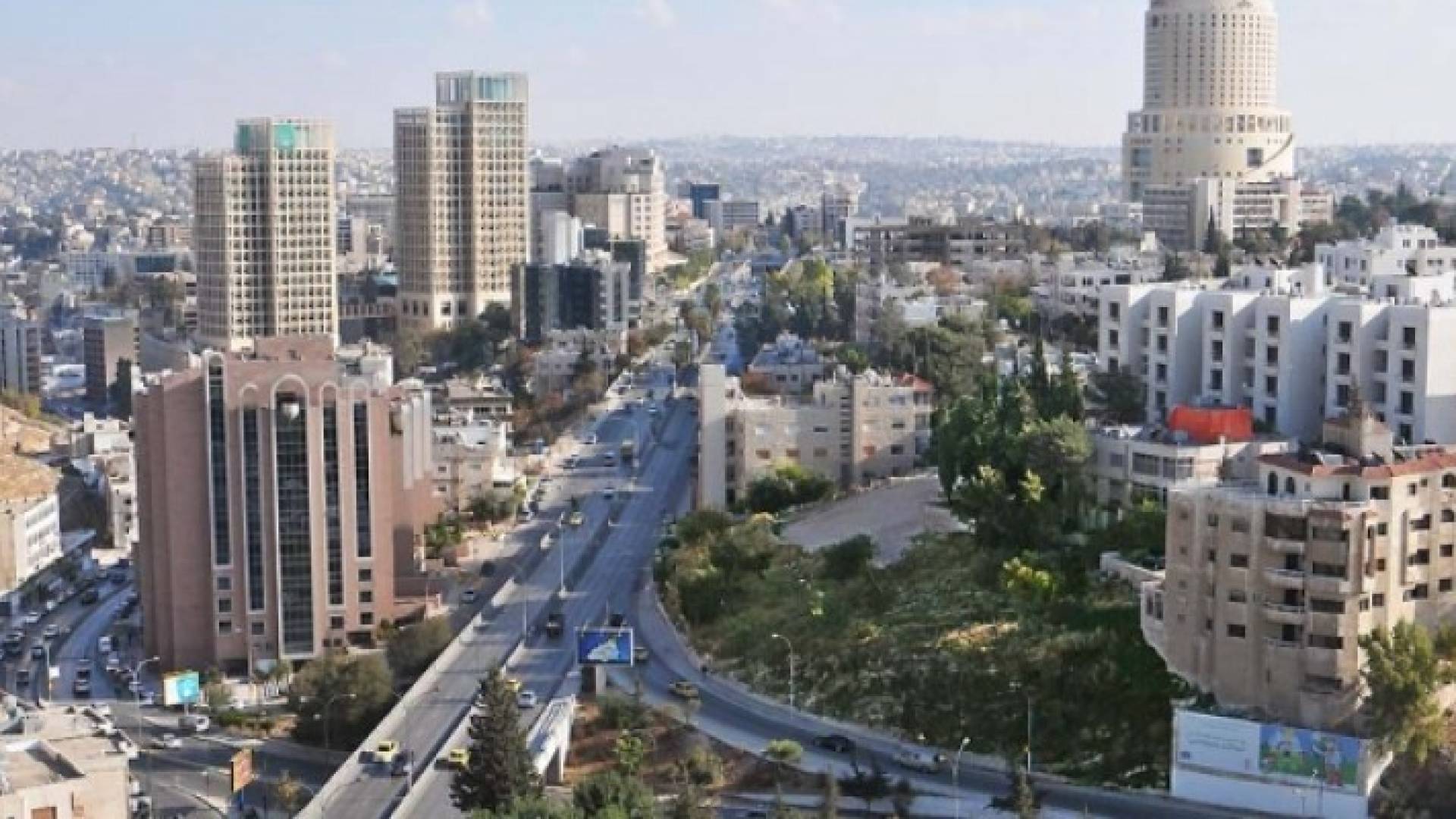 منظر عام للعاصمة عمان 