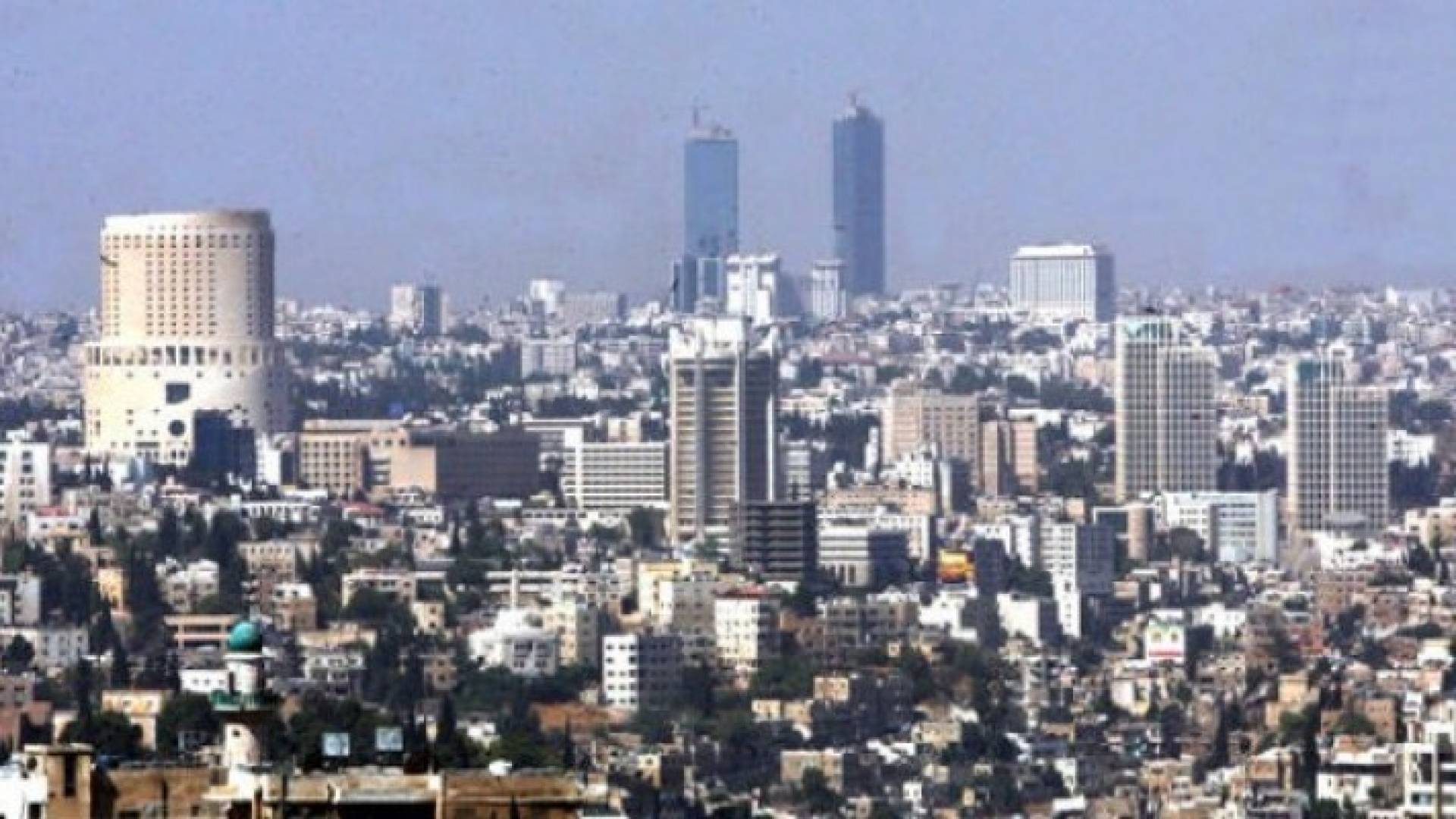 جانب من العاصمة عمان 
