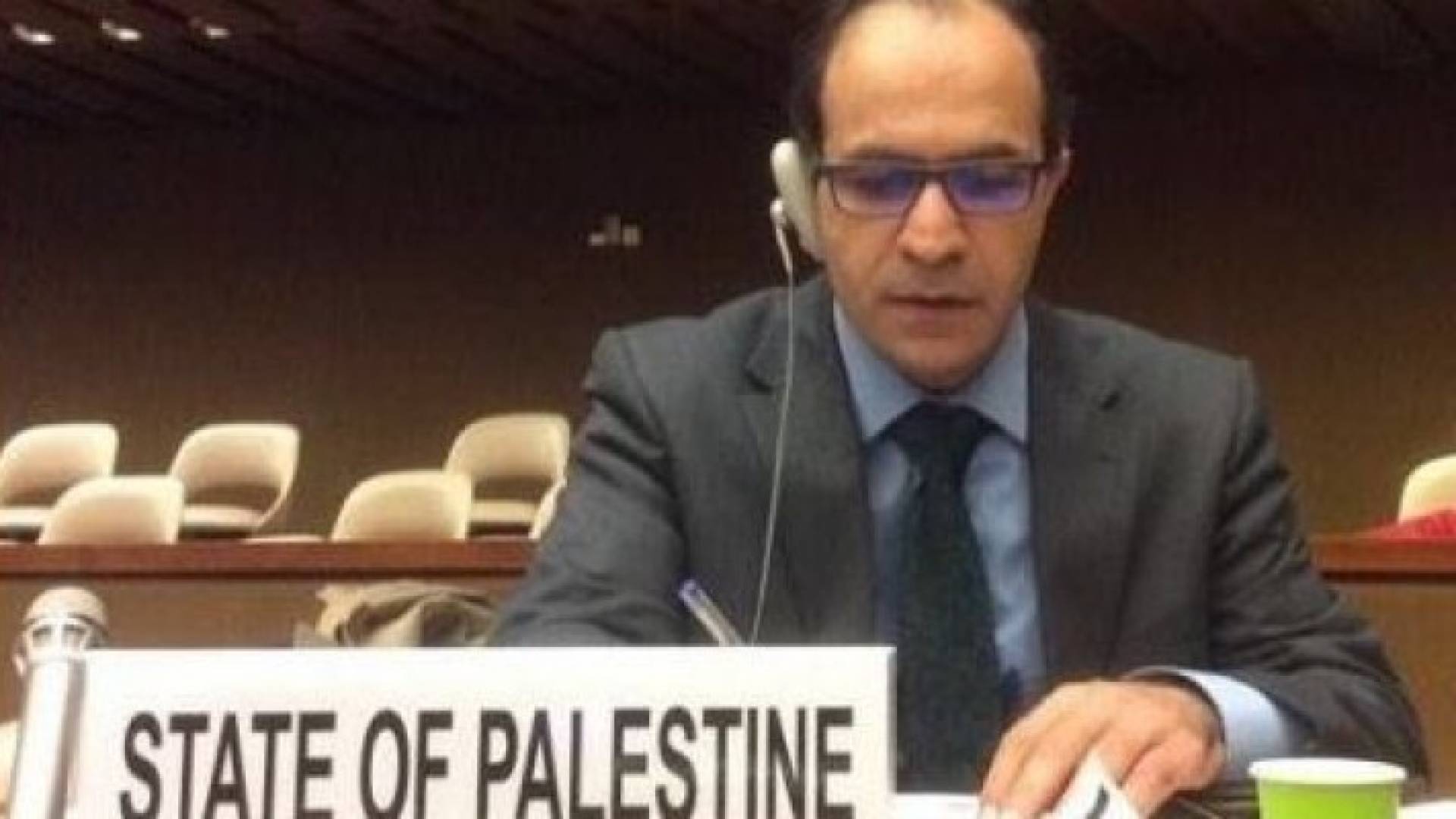 عادل عطية نائب سفير فلسطين