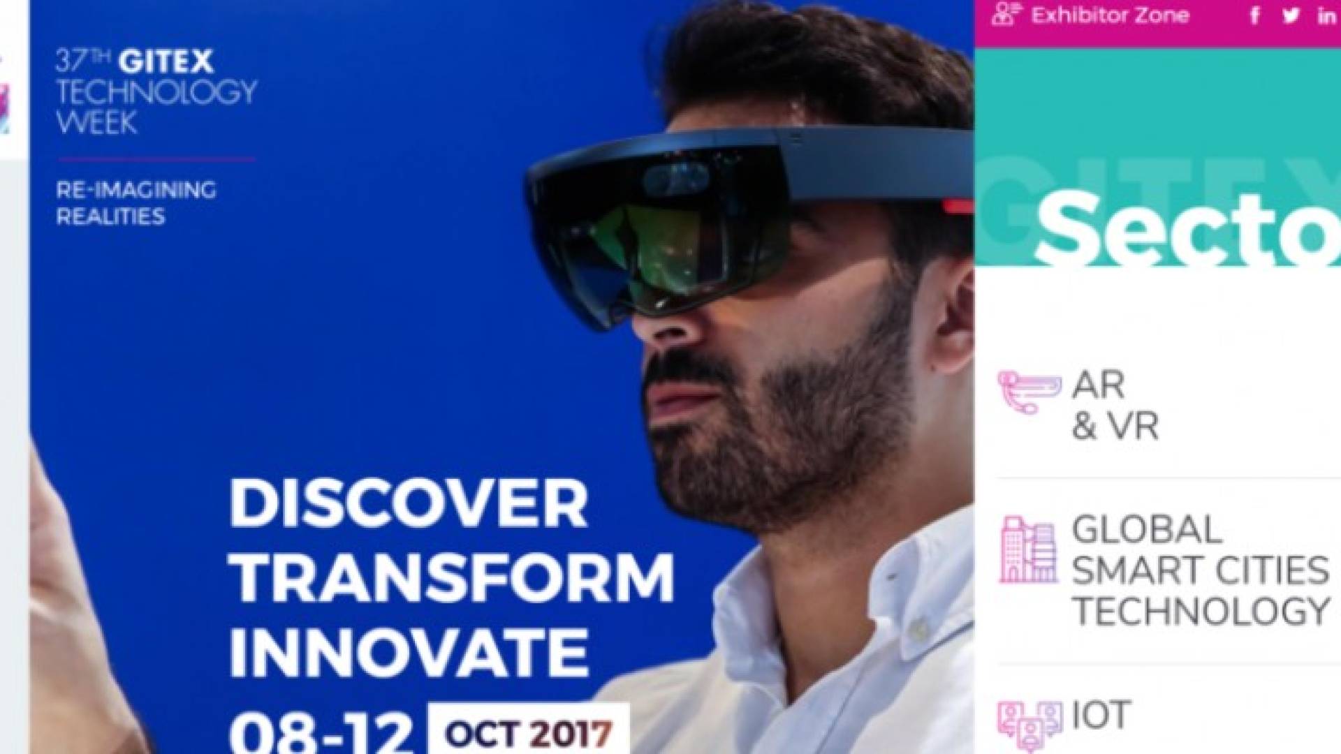 أسبوع جيتكس للتقنية يكشف عن الابتكارات التقنية الرائدة على مستوى العالم في 2017