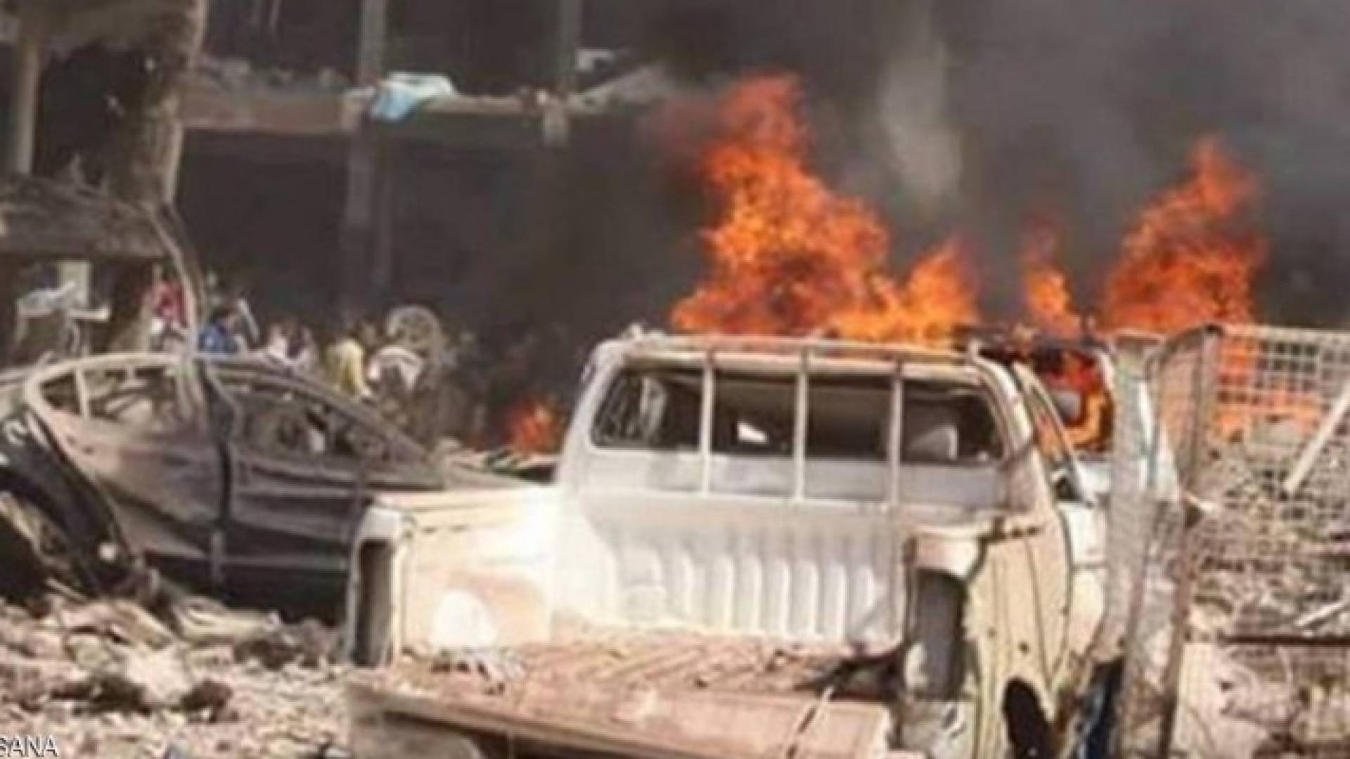 من مكان التفجير