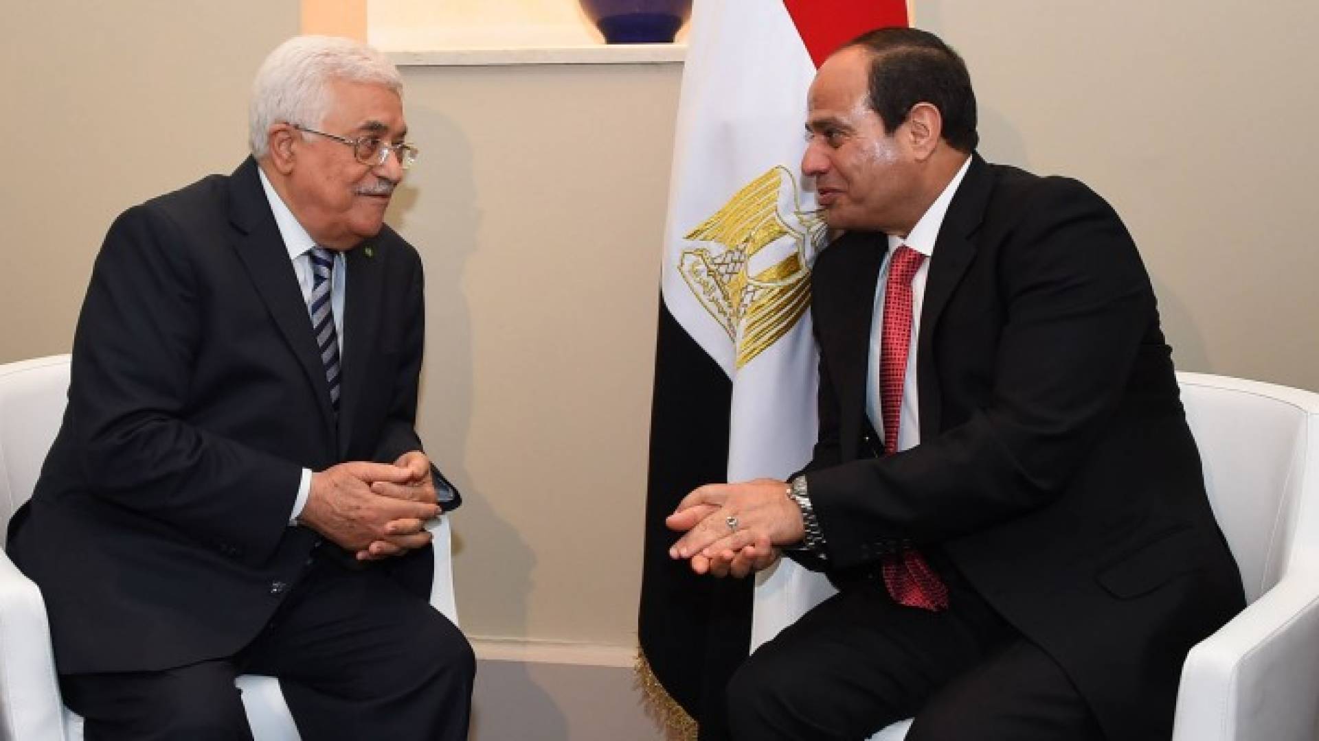 السيسي وعباس 