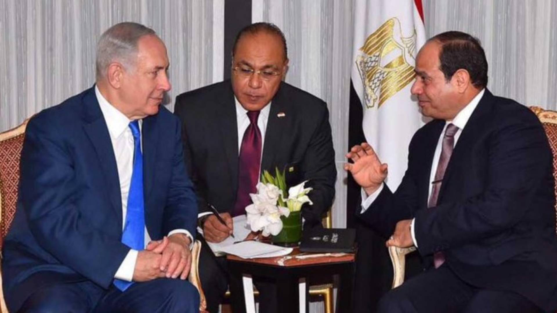 لقاء السيسي ونتانياهو