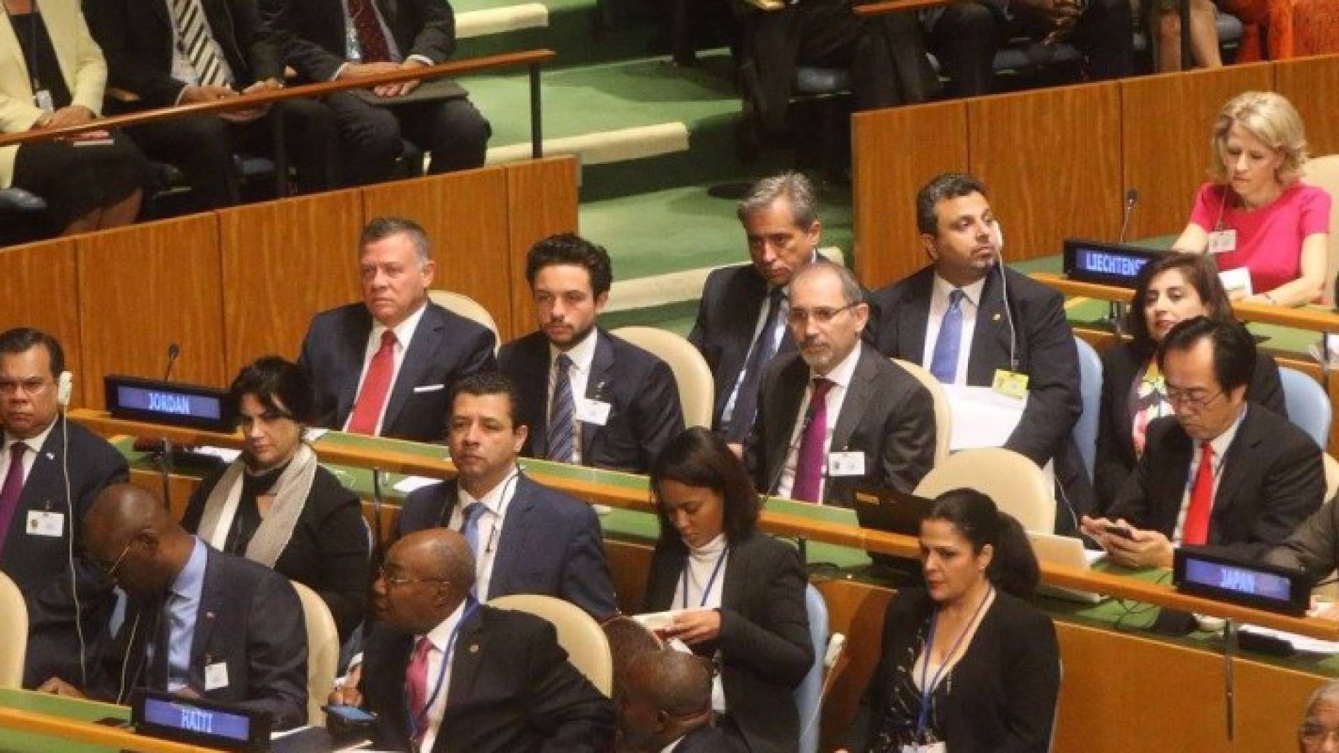 الملك يترأس وفد الأردن في اجتماعات الدورة الثانية والسبعين للجمعية العامة للأمم المتحدة