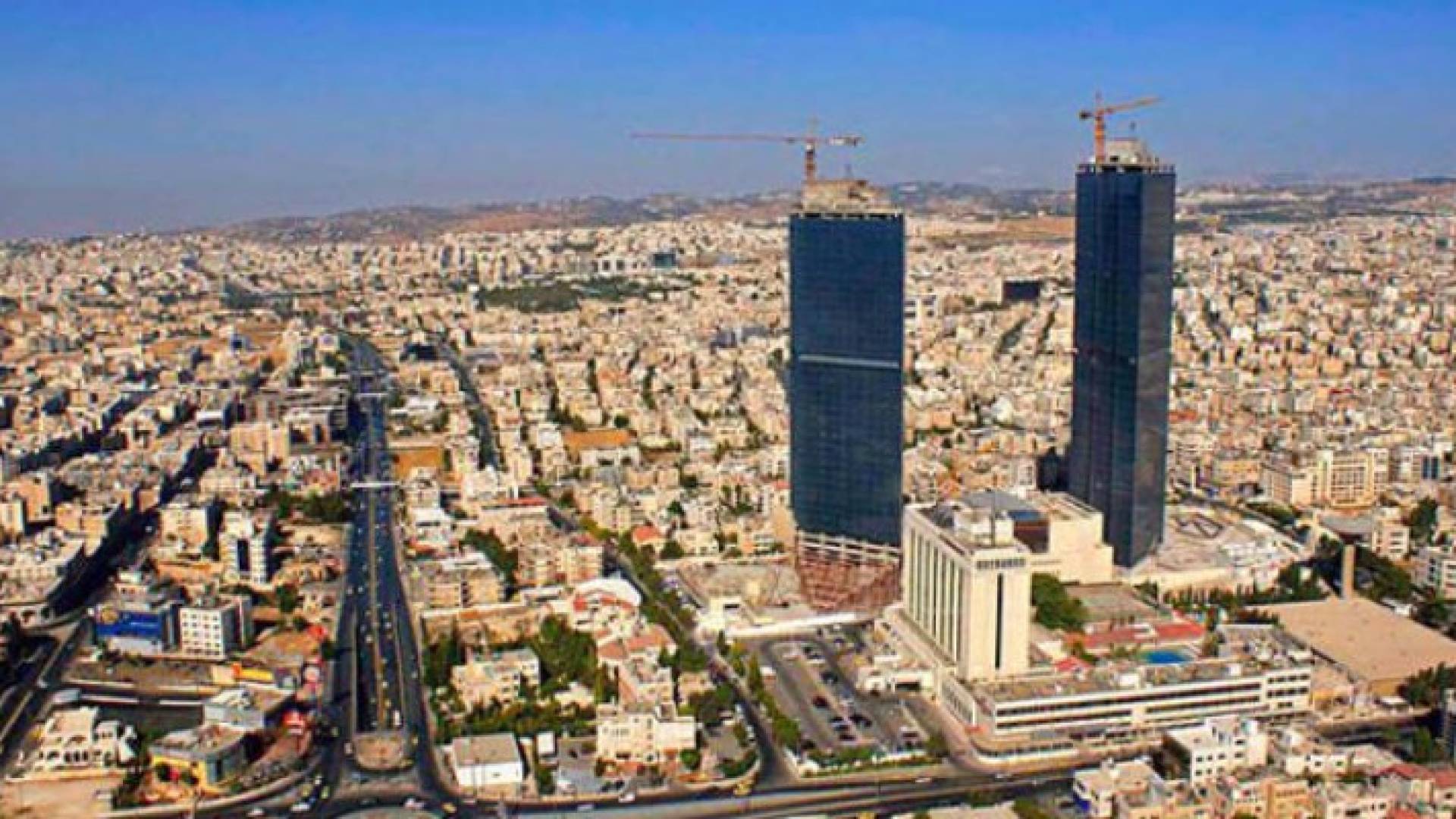 جانب من العاصمة عمان