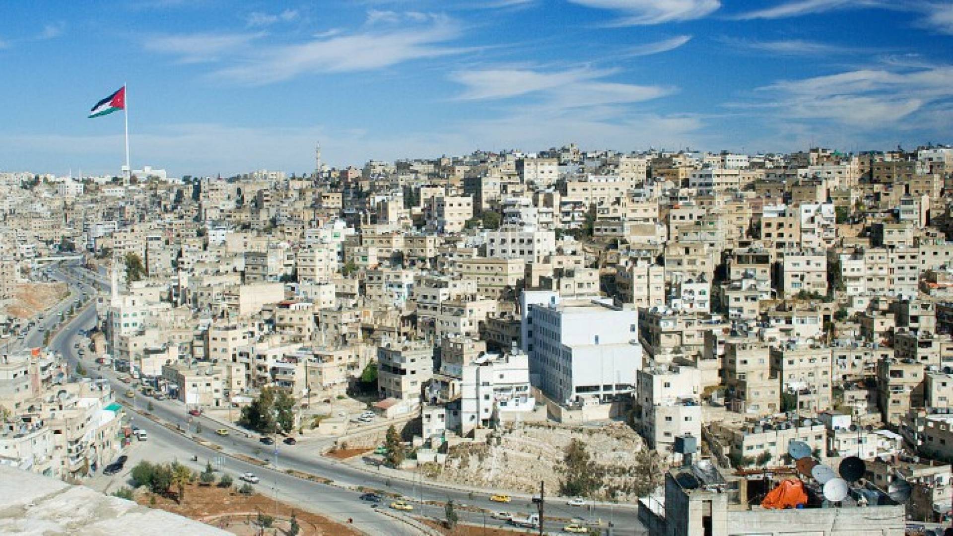 جانب من العاصمة عمان