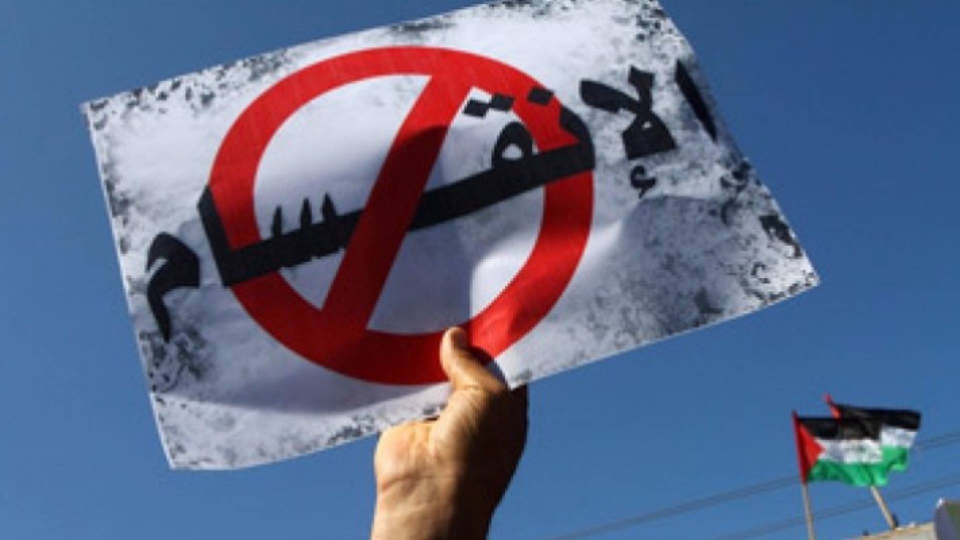 الصورة أرشيفية من إحدى المسيرات في الأراضي الفلسطينية