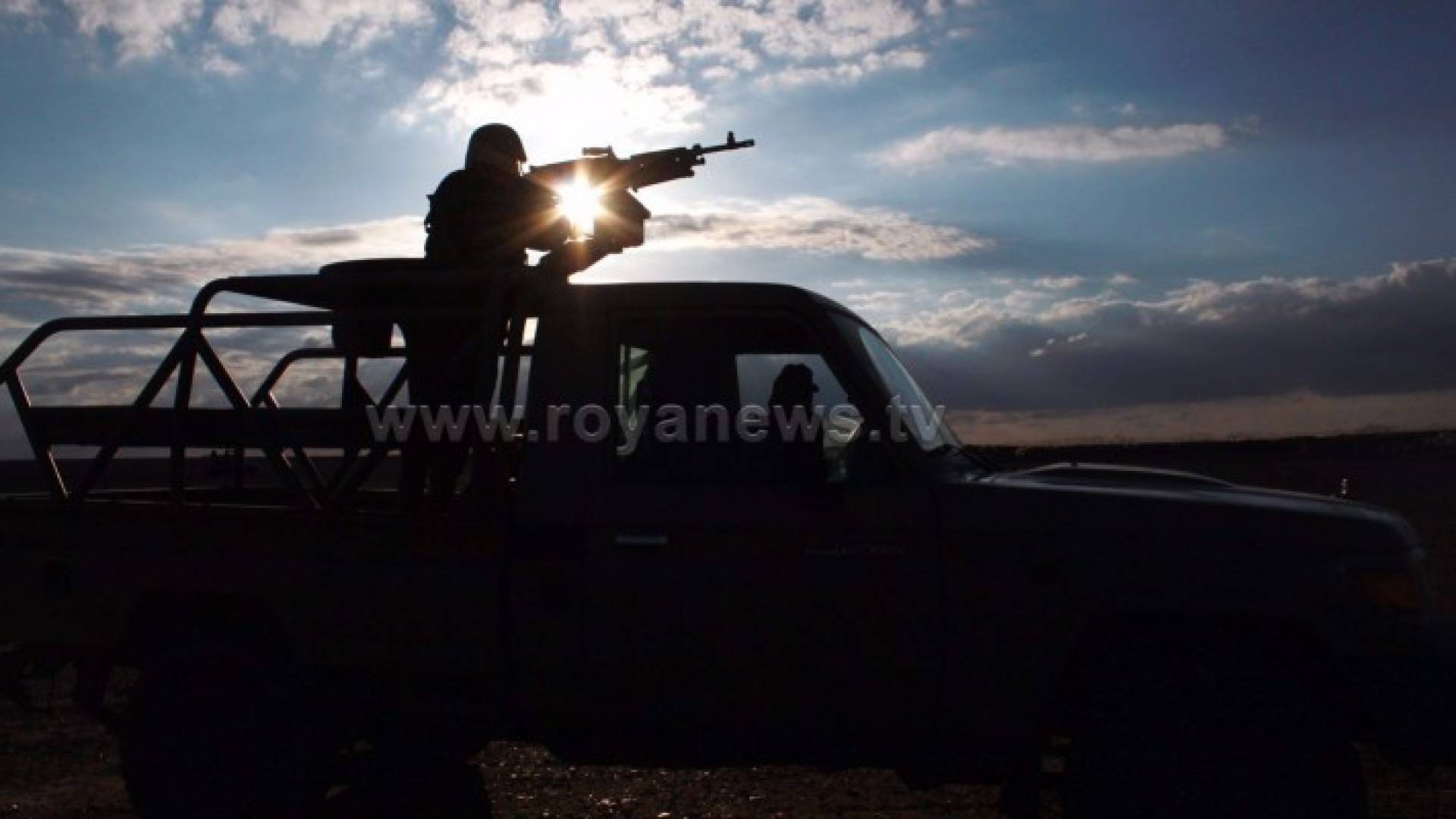 صورة من أرشيف رؤيا لدورية حرس الحدود على الحدود السورية