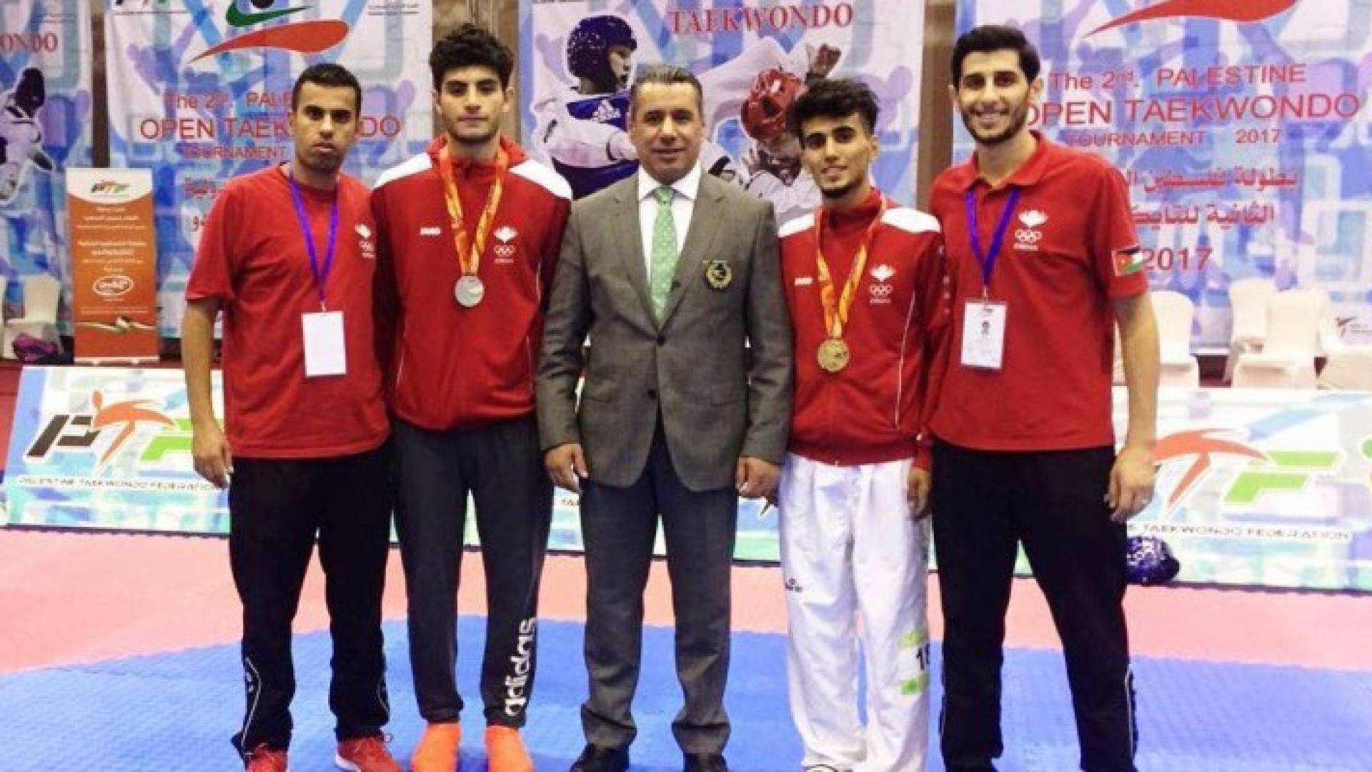 ميداليتان للأردن في بطولة فلسطين الدولية للتايكواندو