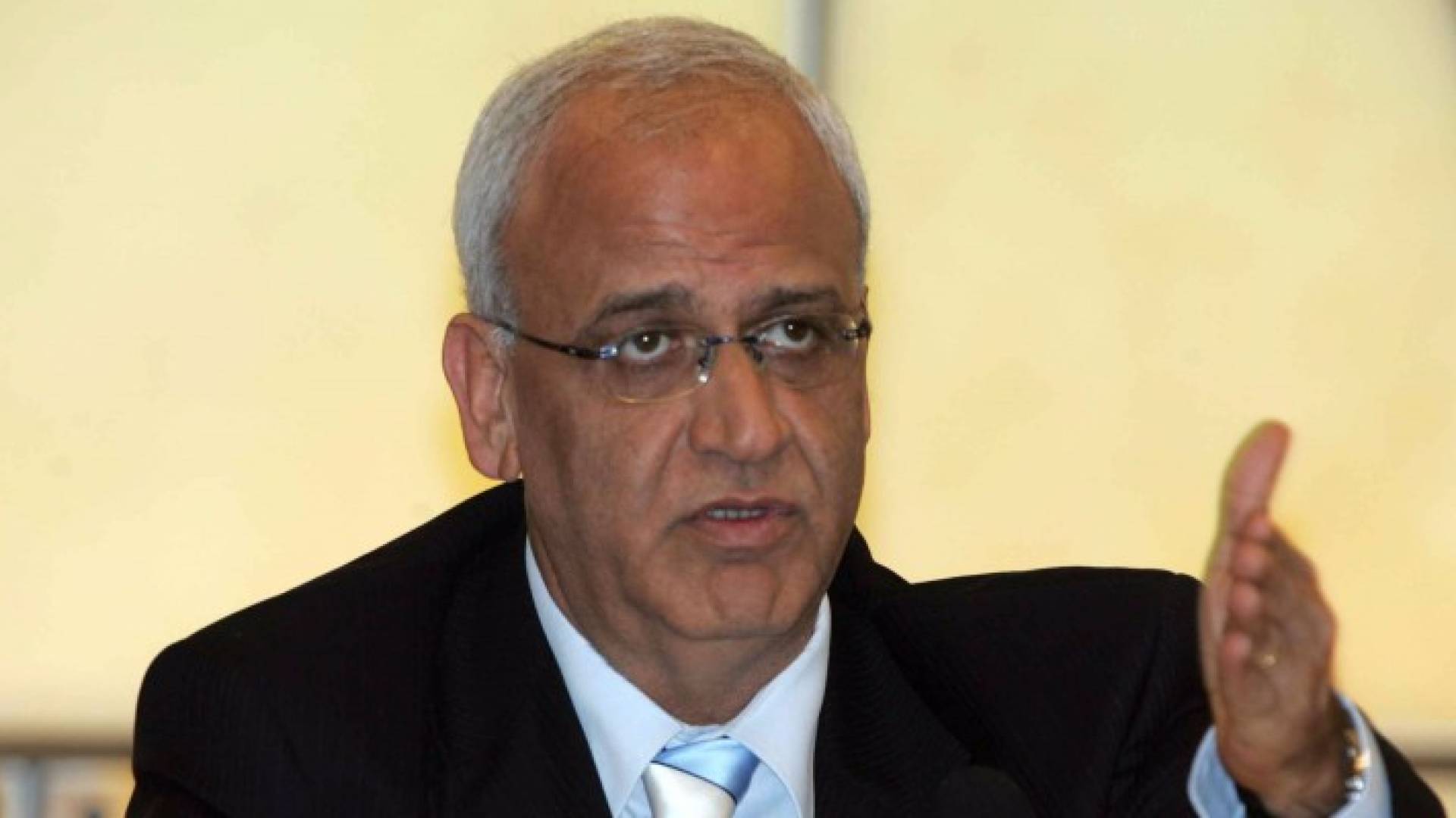 أمين سر اللجنة التنفيذية لمنظمة التحرير الفلسطينية صائب عريقات