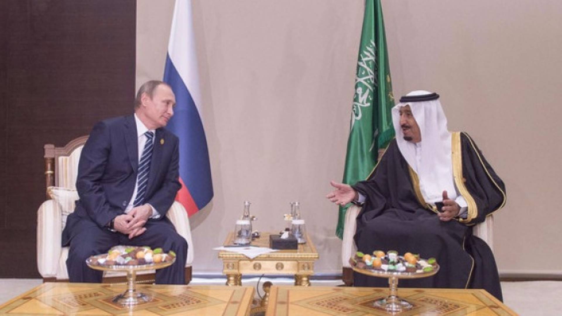 الملك سلمان وبوتين