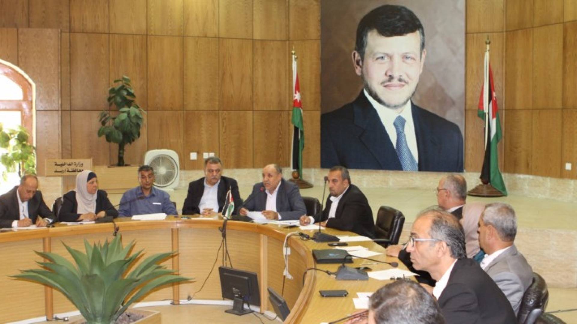 مجلس محافظة اربد يشكل 10 لجان مساندة