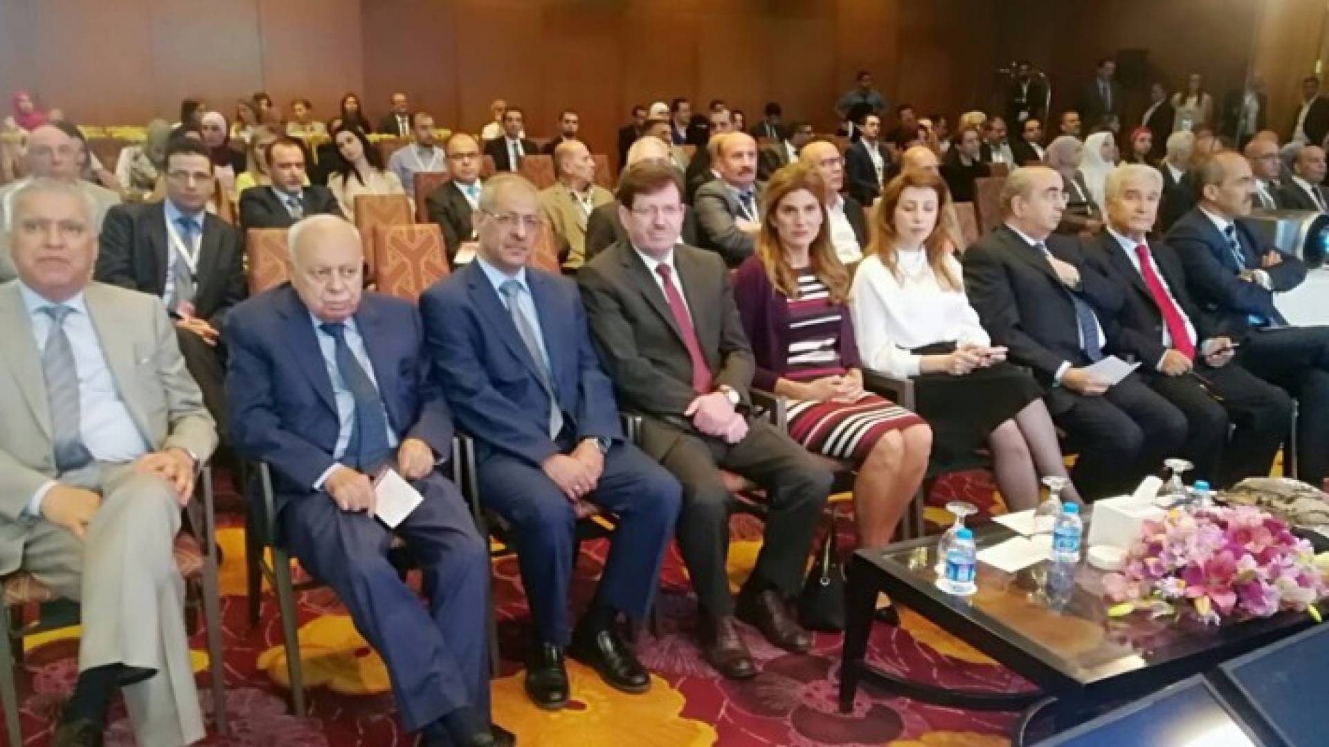 الصورة من فعاليات المؤتمر الدولي الأردني الثالث للأورام النسائية 