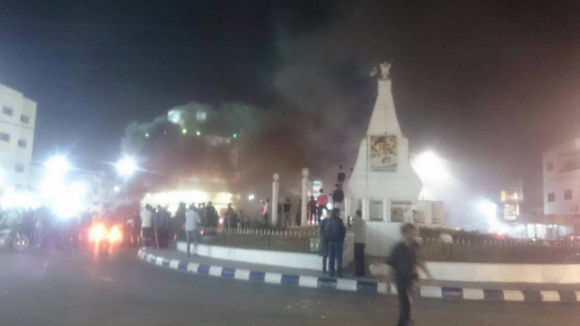 أرشيفية - من أعمال الشغب التي شهدها اللواء