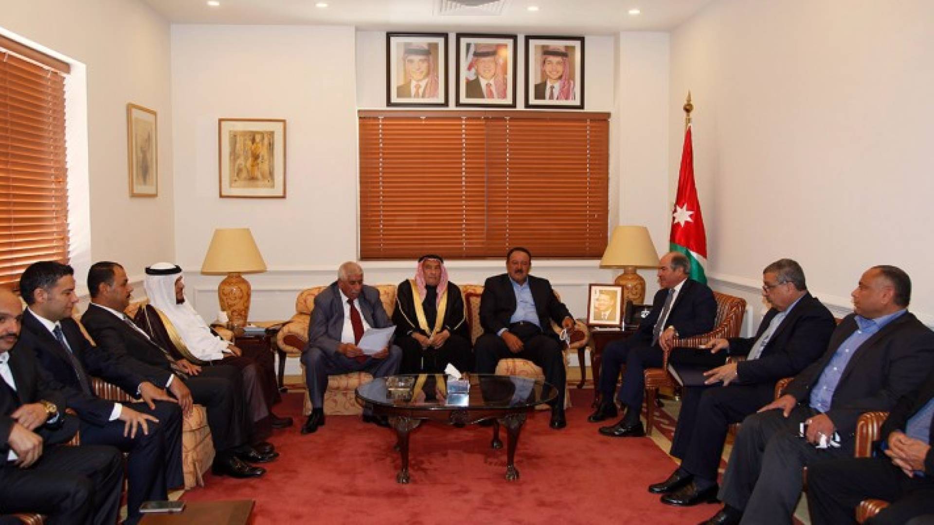 الملقي يلتقي الاتحاد العام للمزارعين