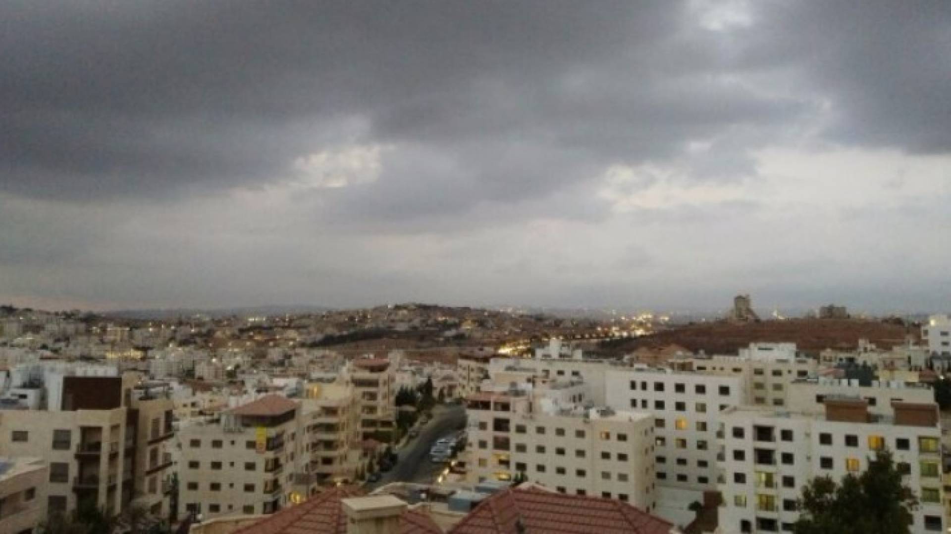 صورة عامة للعاصمة عمان 