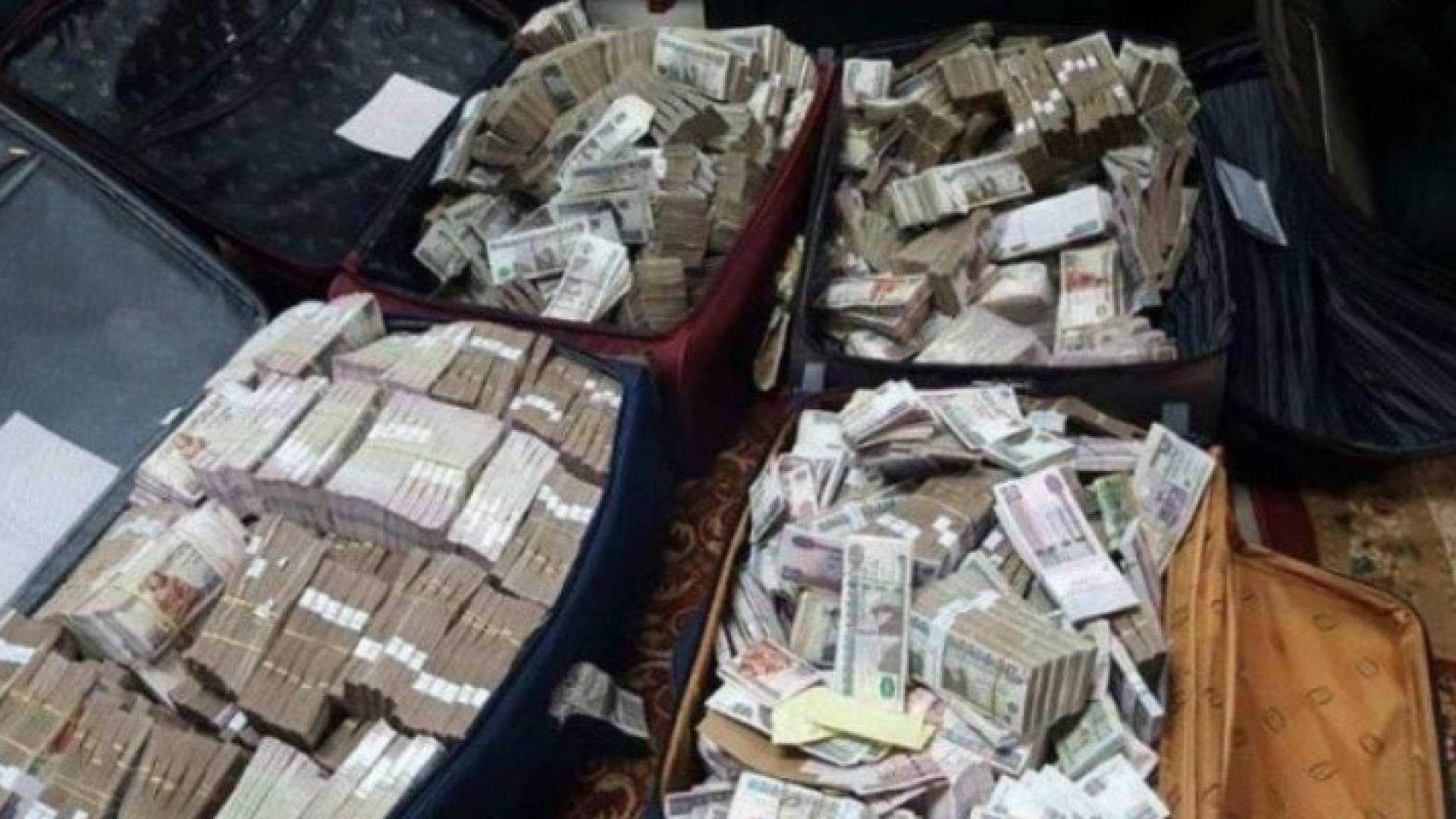 مضبوطات سابقة في قضية رشوة في مصر
