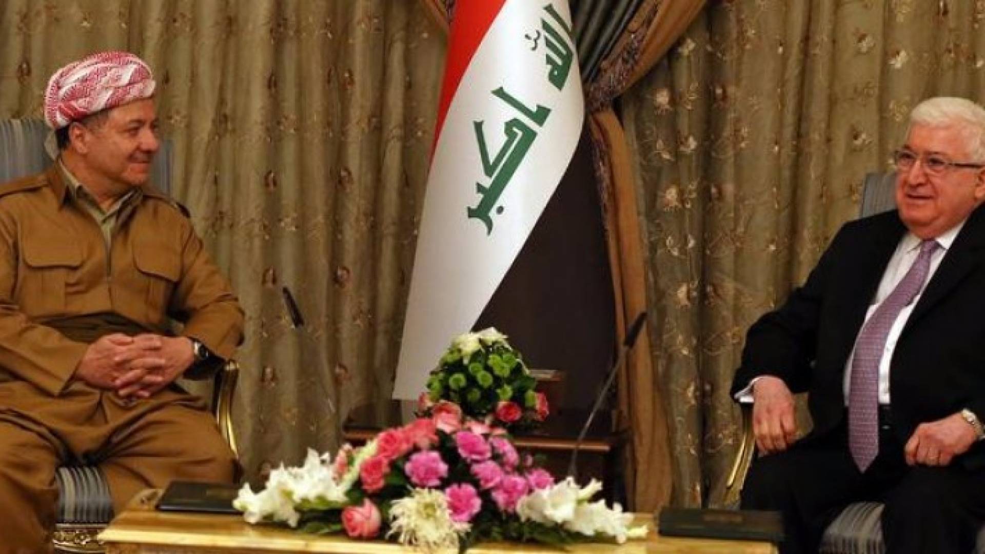 معصوم وبارزاني