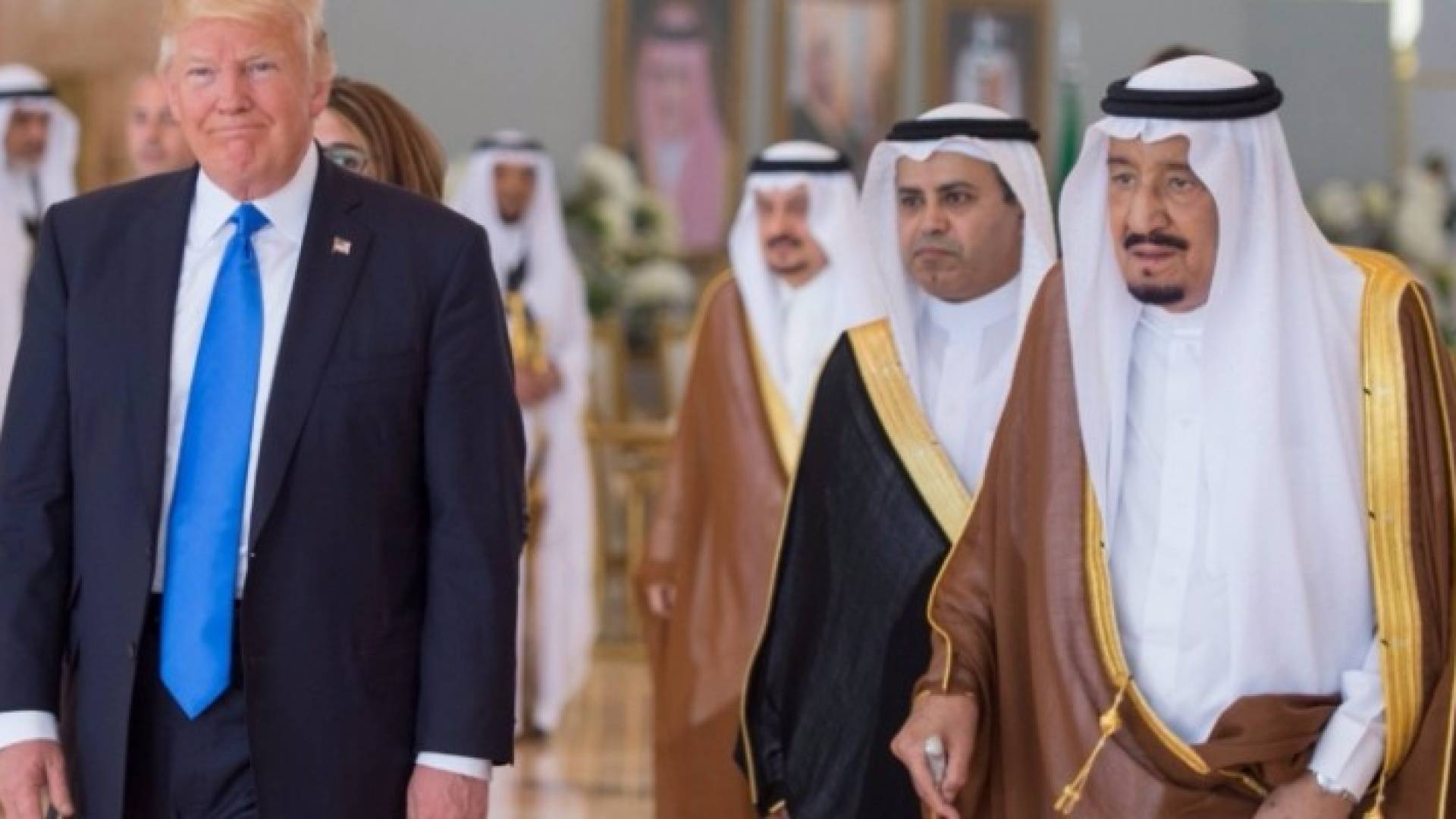 ترمب والملك سلمان