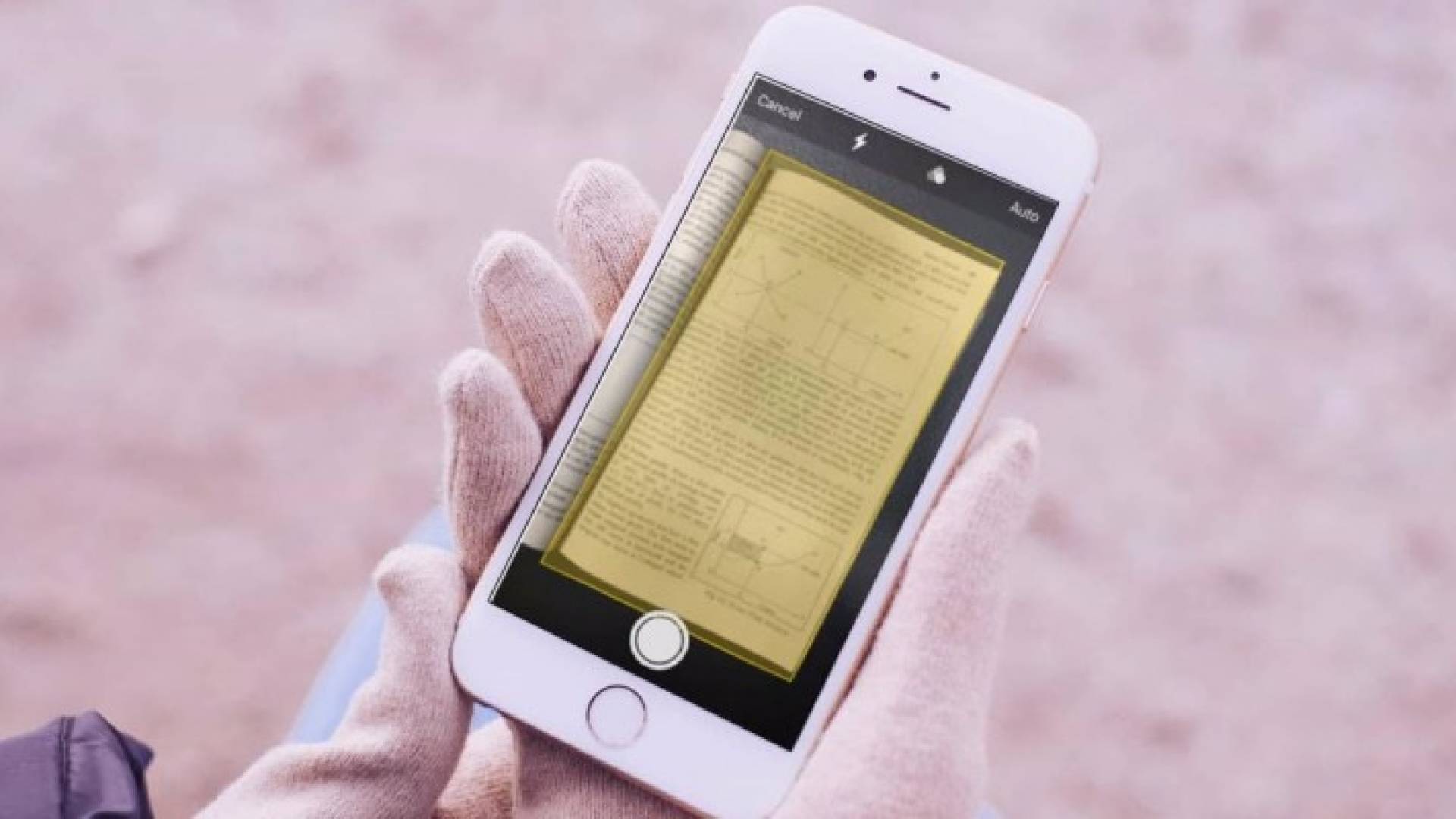 كيفية مسح المستندات ضوئيا في تطبيق الملاحظات على آيفون