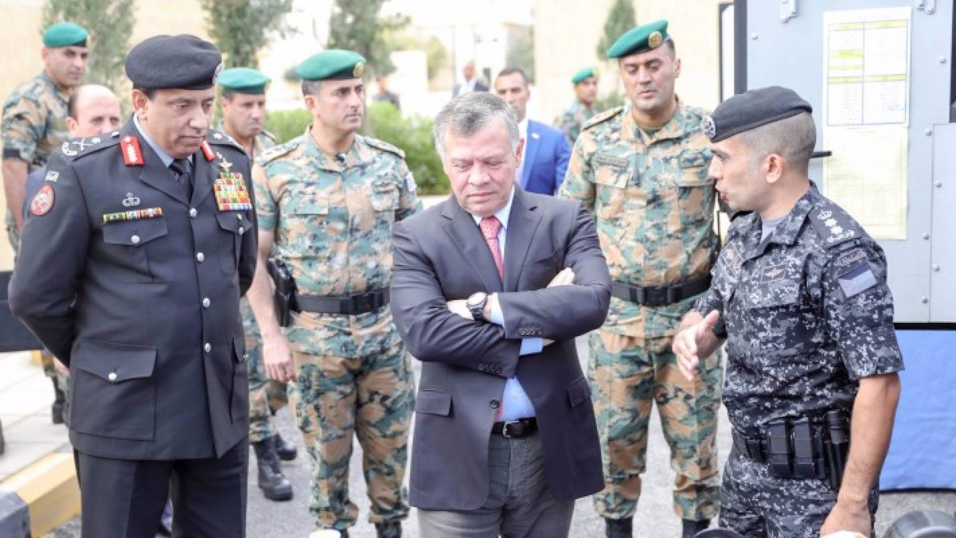 صورة خلال الزيارة