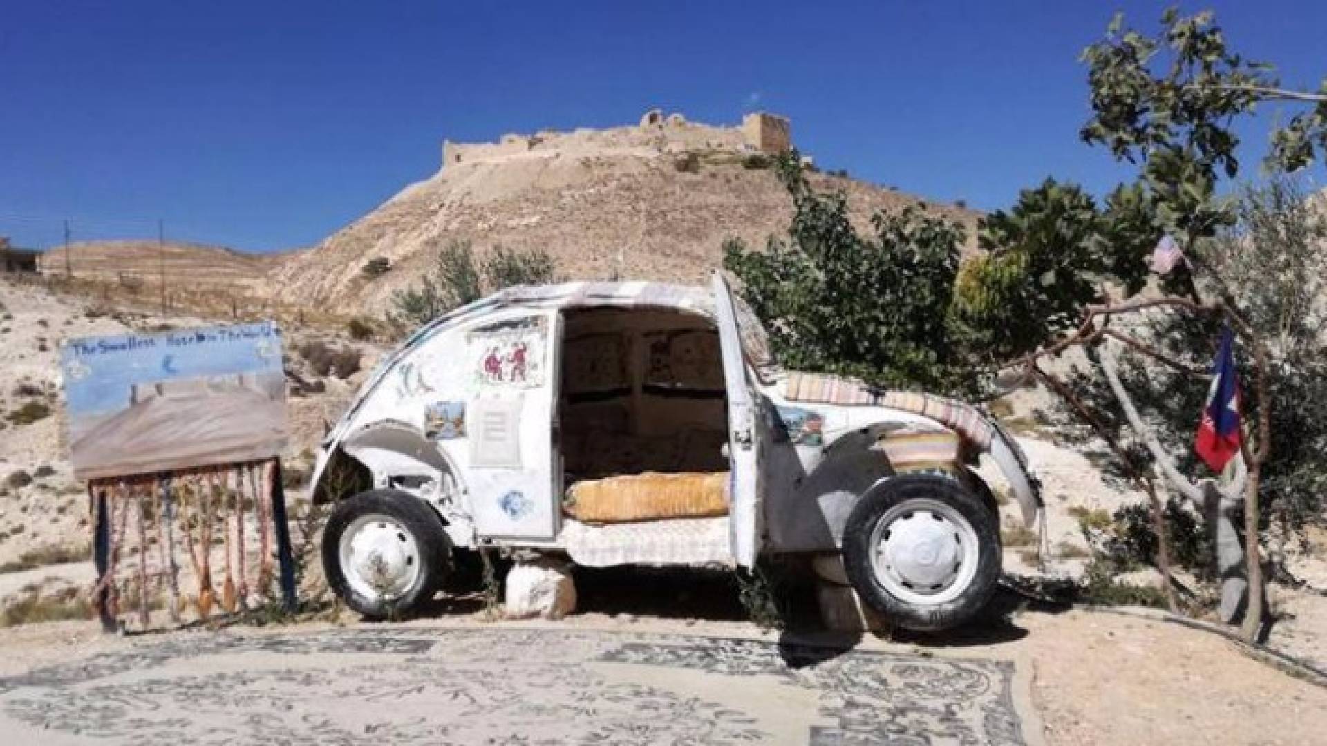 أصغر فندق بالعالم في الشوبك