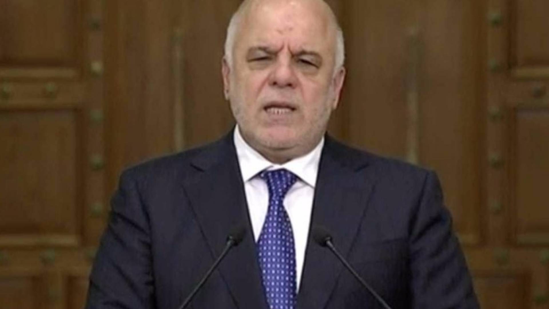 رئيس الوزراء العراقي حيدر العبادي