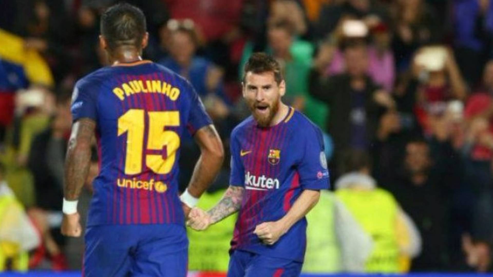 برشلونة يتخطى أولمبياكوس في دوري الأبطال