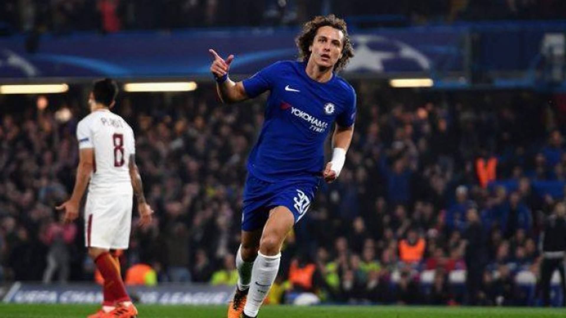 روما يعود من لندن بتعادل مثير مع تشيلسي