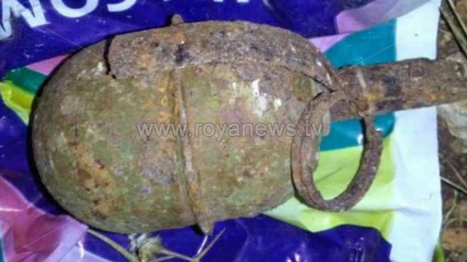 العثور على قنبلة قديمة في إربد