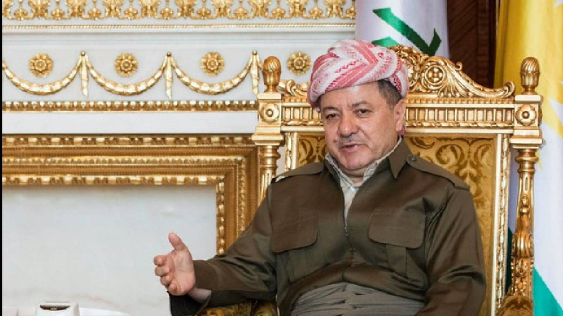 رئيس إقليم كردستان العراق مسعود برزاني