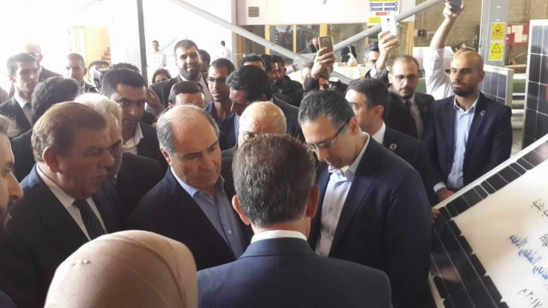 جانب من الزيارة