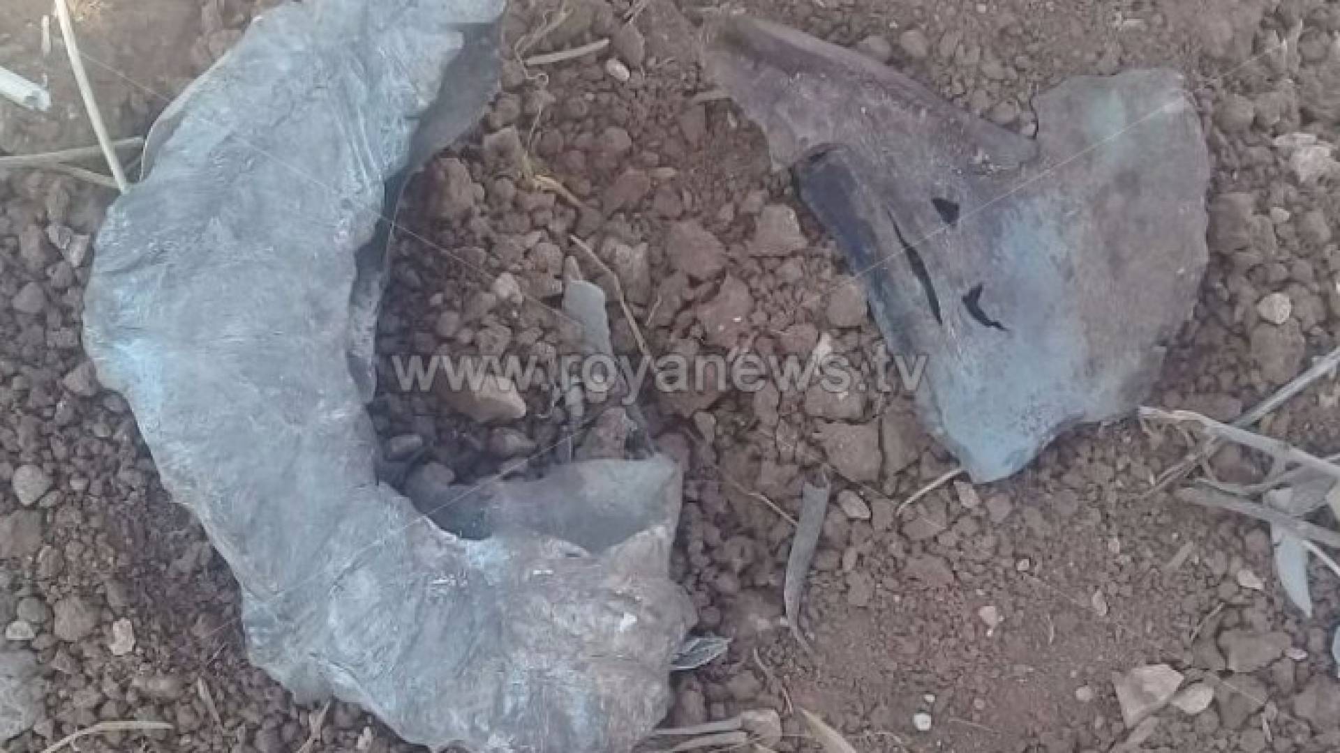 شظايا القذيفة