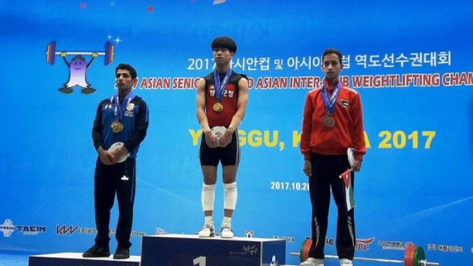 العجارمة يحقق الميدالية البرونزية في كأس أسيا لرفع الأثقال