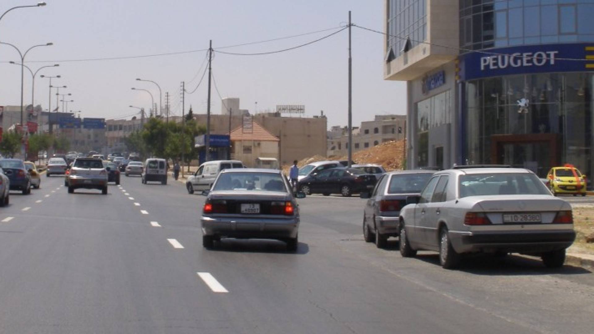 احد شوراع العاصمة 