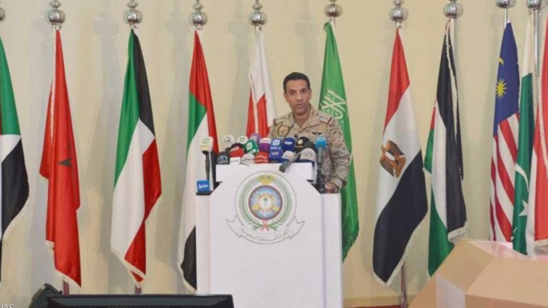 الناطق باسم التحالف العربي العقيد تركي المالكي