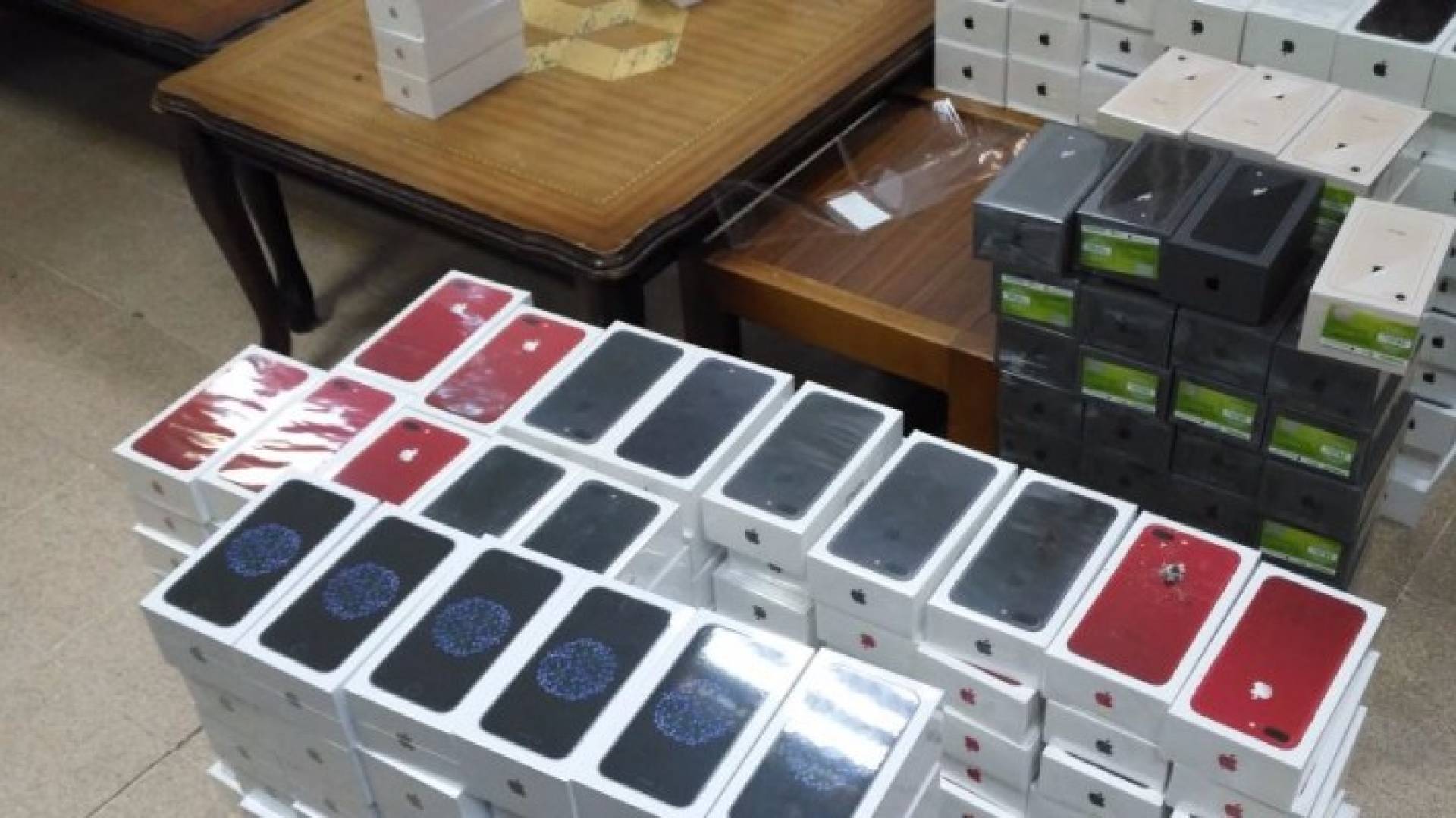 جانب من الضبوطات