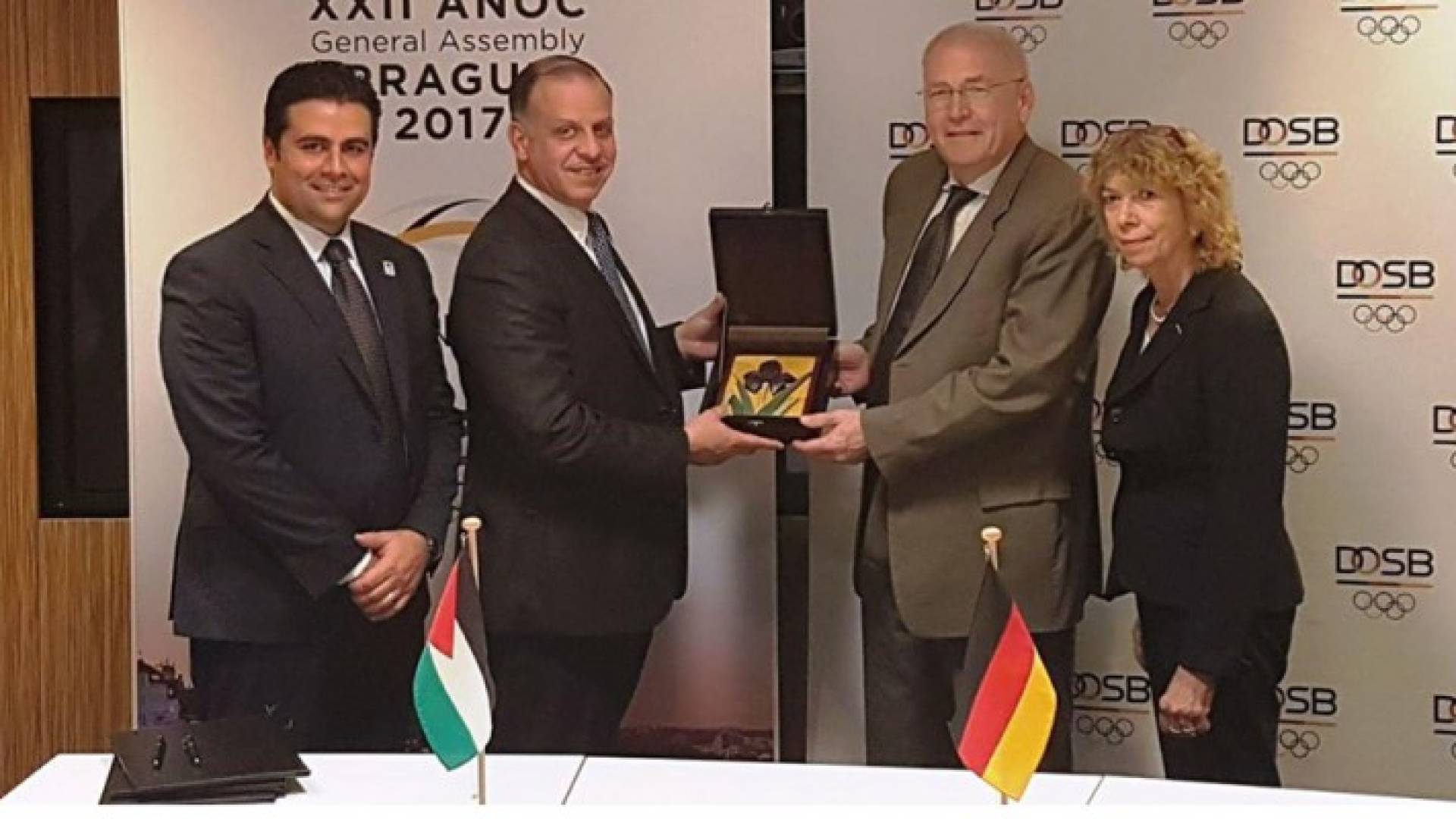 اتفاقيتا تعاون بين الأولمبية الأردنية ونظيرتيها الرومانية والألمانية 