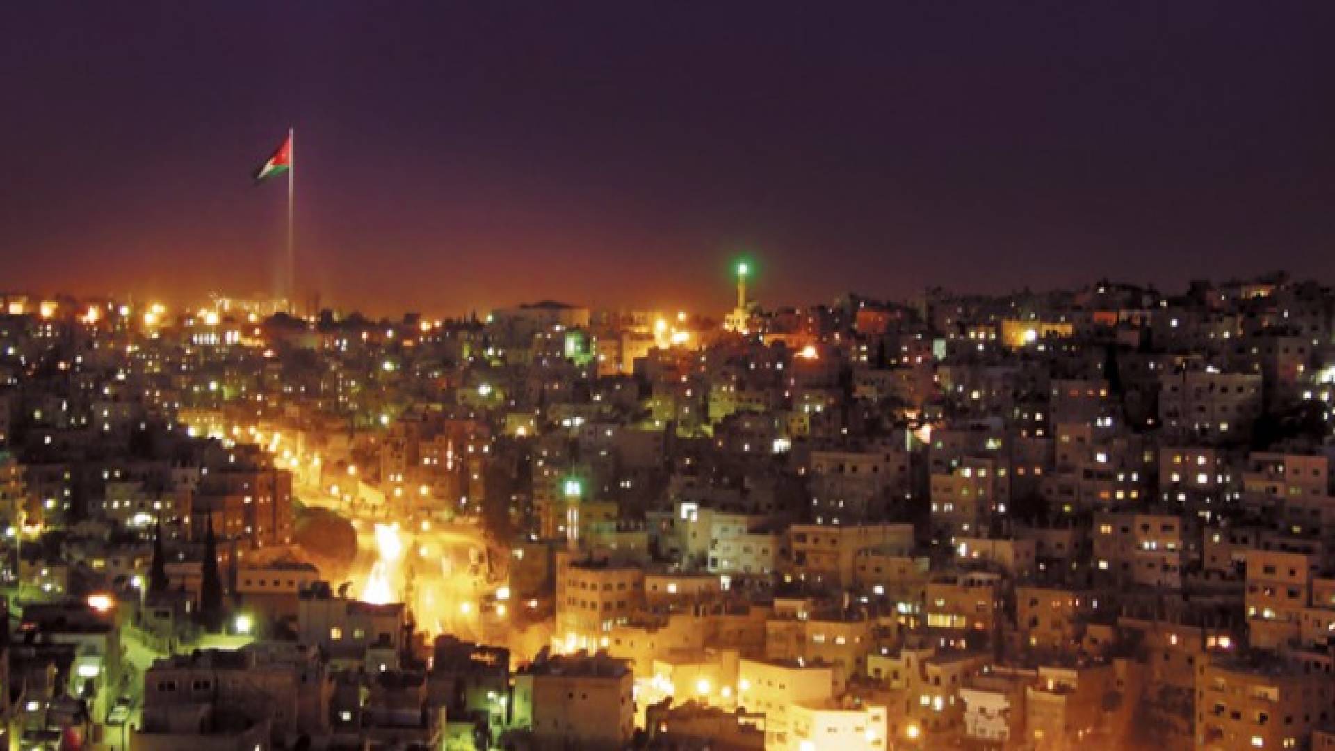 جانب من العاصمة عمان 