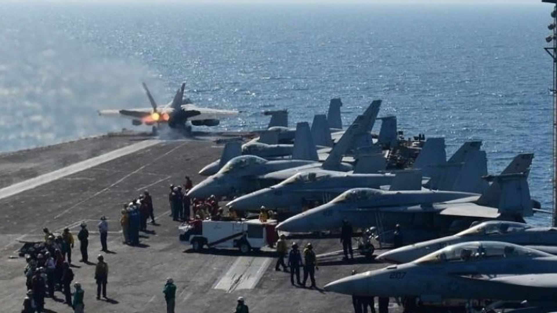 جانب من التحالف الدولي