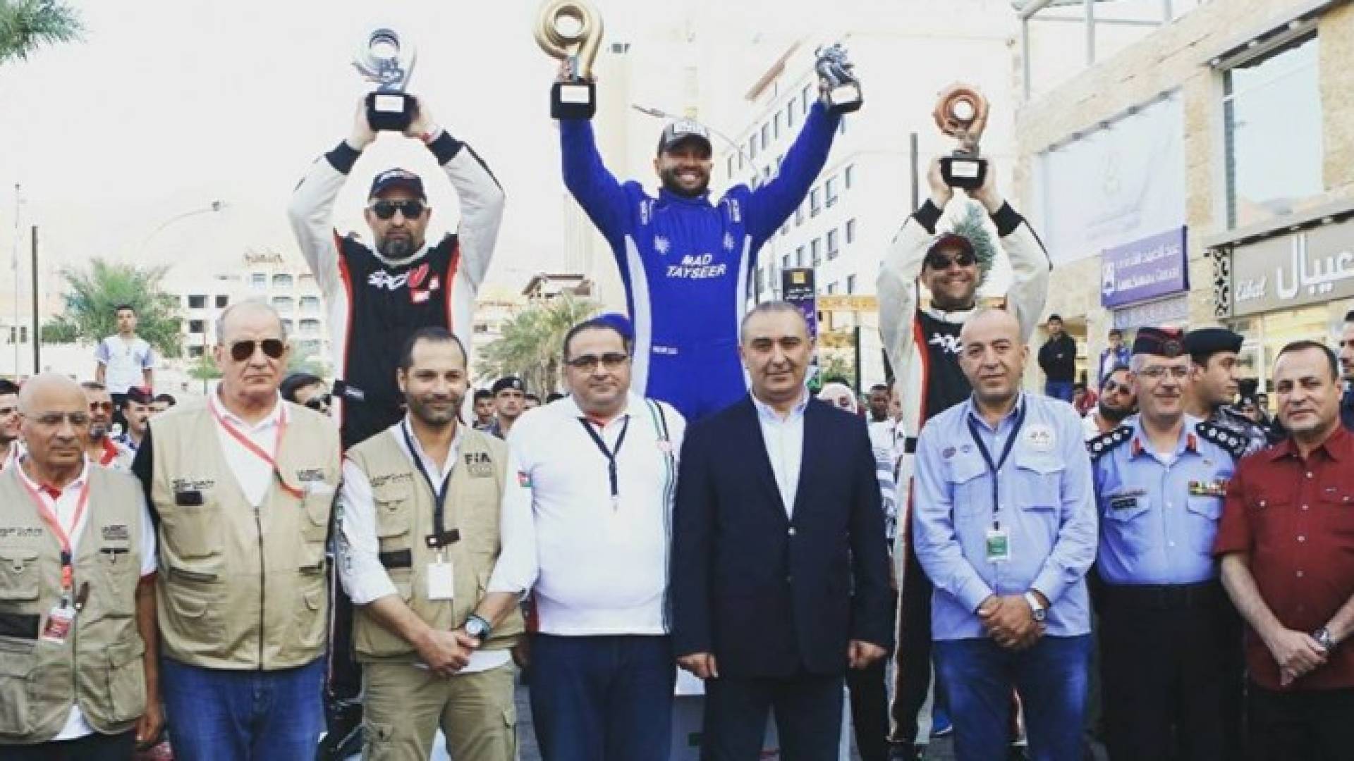 محمد تيسير بطلا لسباق السرعة لعام 2017